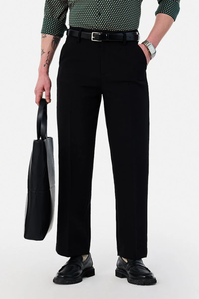 سنيتش Loose Fit Stretch Trousers